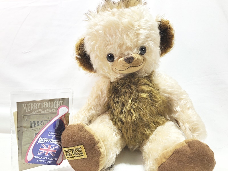 MERRY THOUGHT PUNKEY　メリーソート　パンキー　サイズ：座った狀態(tài)で約30cm　補(bǔ)足參照　テディベア　1円スタート★S