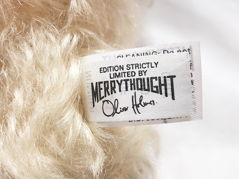 MERRY THOUGHT PUNKEY　メリーソート　パンキー　サイズ：座った狀態(tài)で約30cm　補(bǔ)足參照　テディベア　1円スタート★S