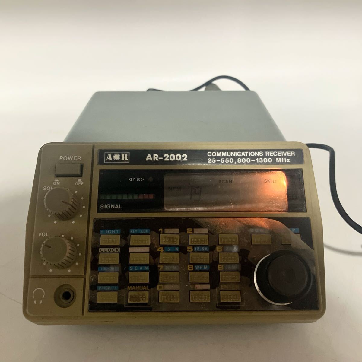  редкий AOR AR-2002 широкий obi район приемник коммуникация ресивер радиолюбительская связь рация приемник электризация только проверка кабель 
