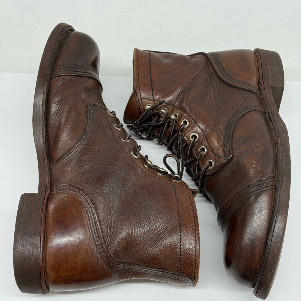 272-BY82) REDWING 8111 IRON RANGER 8 1/2 D 2002年製 レッド