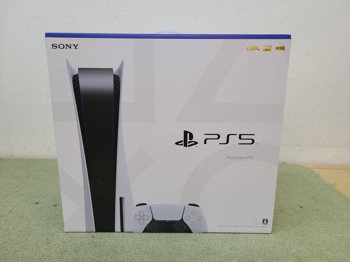 073-E23) 未使用品 SONY PS5 プレイステーション5 CFI-1200A 01 動作OK ②