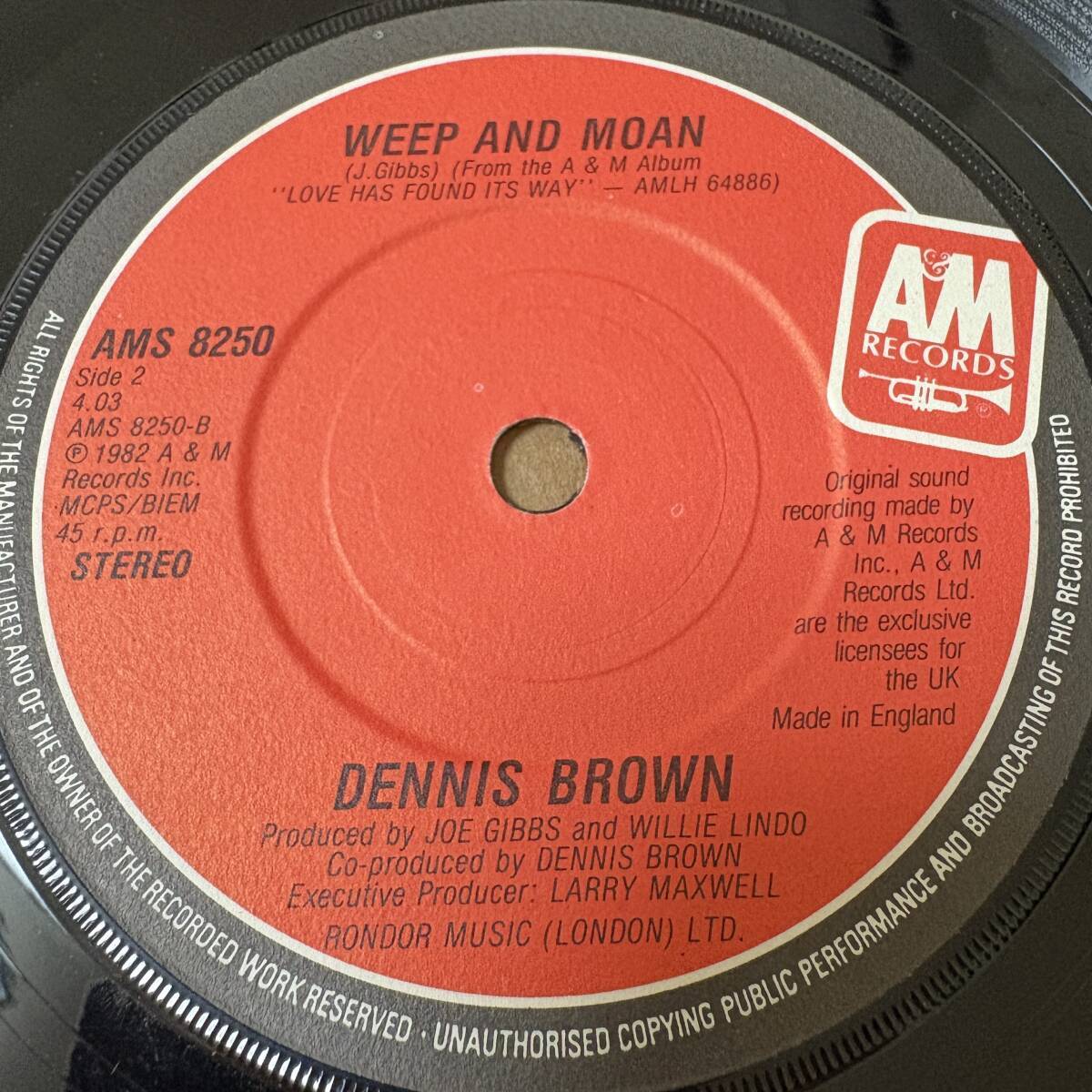 5073 DENNIS BROWN SHOULD I レゲエ レコード