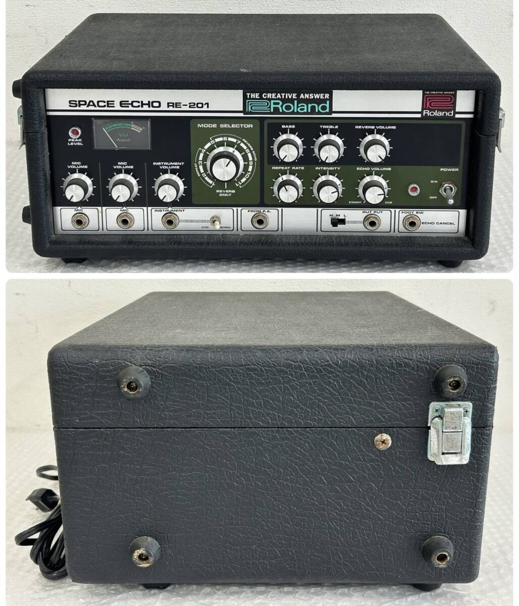 25博/A048939-1/OT70000/P071-136/【名古屋】Roland ローランド SPACE ECHO スペースエコー RE-201 テープエコー