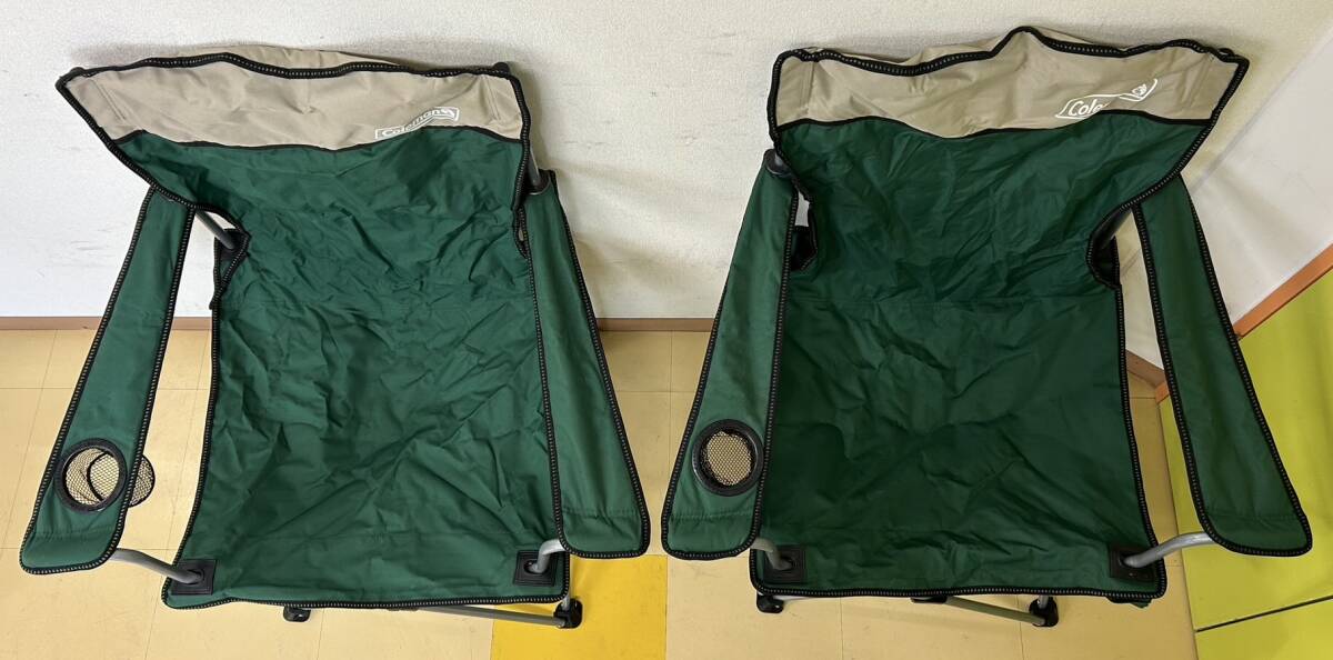 25名/A044414-2/MR0/M071-9/【名古屋】Coleman コールマン CHAIR SET チェアセット MODEL 170-7611