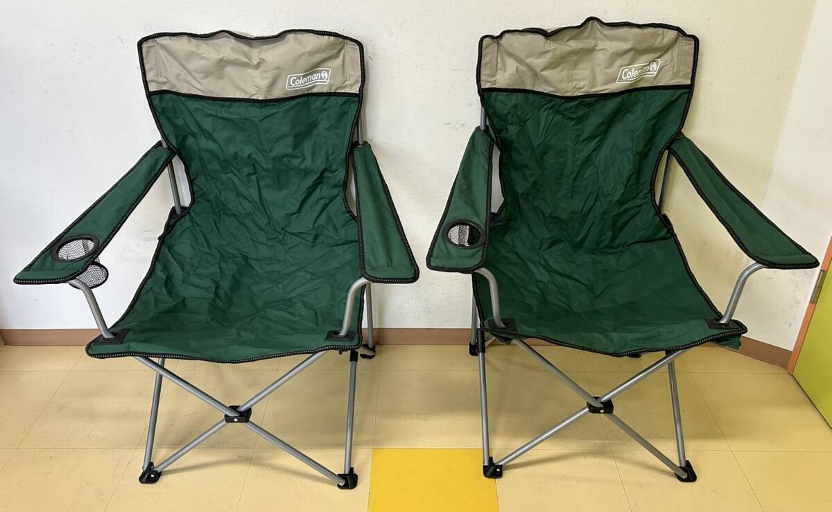 25名/A044414-2/MR0/M071-9/【名古屋】Coleman コールマン CHAIR SET チェアセット MODEL 170-7611