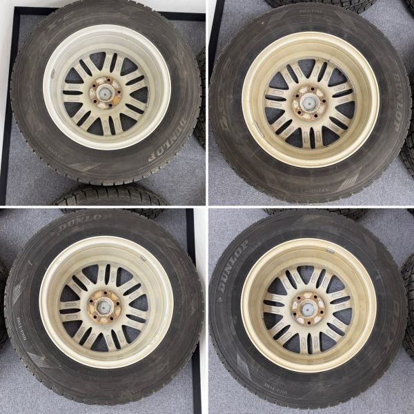 25./A023154-1/ST9000/071-4/[ сэндай самовывоз ] шина колесо DUNLOP Dunlop LEBEN 16 дюймовый 4шт.@ суммировать 5. дыра 