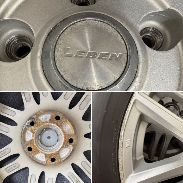 25./A023154-1/ST9000/071-4/[ сэндай самовывоз ] шина колесо DUNLOP Dunlop LEBEN 16 дюймовый 4шт.@ суммировать 5. дыра 