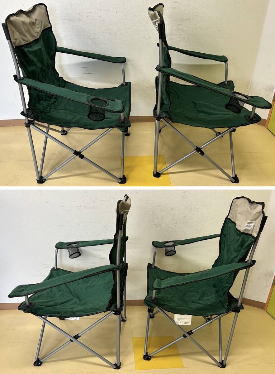 25名/A044414-2/MR0/M071-9/【名古屋】Coleman コールマン CHAIR SET チェアセット MODEL 170-7611