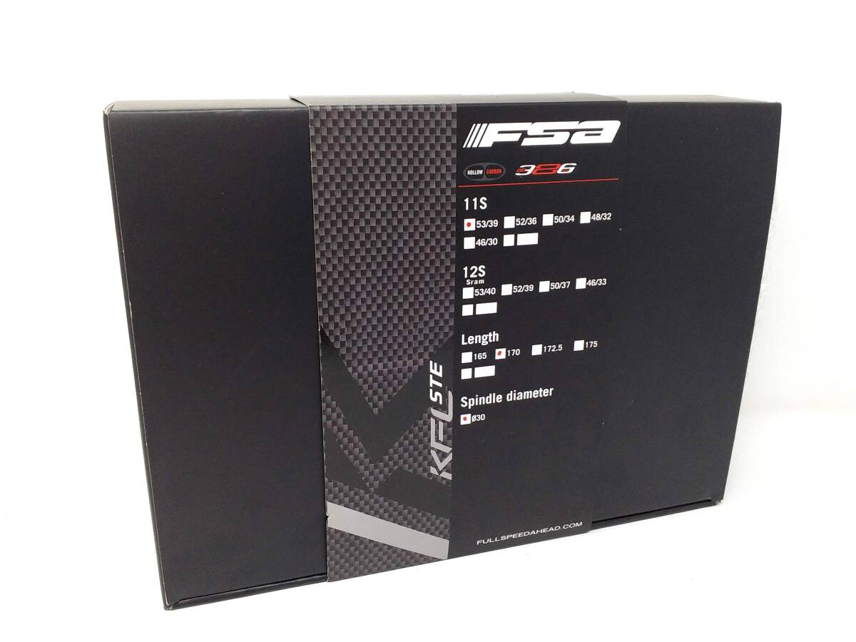 超レア！！新品！！チームエディション??！　FSA　K-FORCE　2x11速　170mm 53x39Ｔ