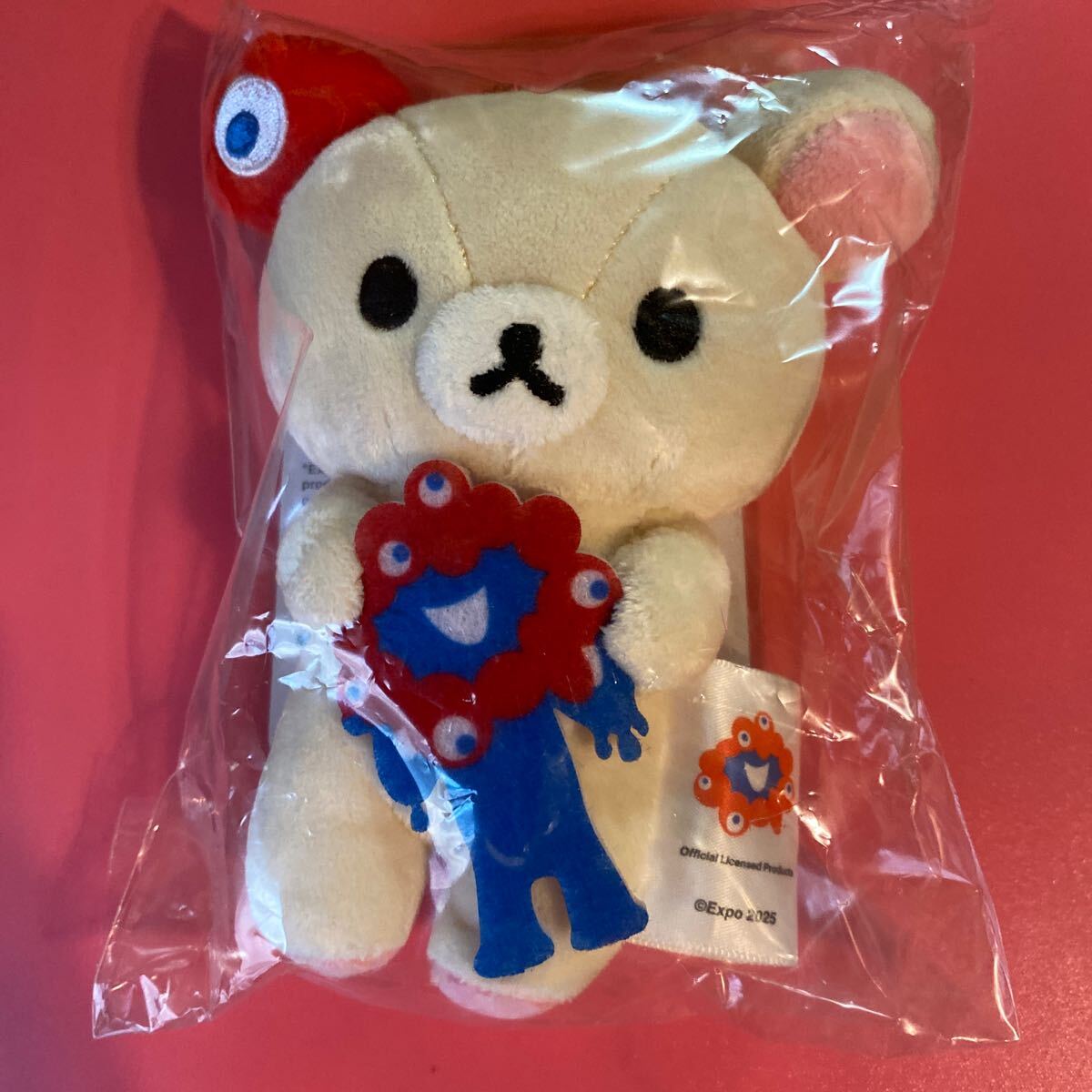 コリラックマ ミャクミャク ぶらさげ ぬいぐるみ 万博 コラボ EXPO 大阪関西万博・リラックマ☆コリラックマ・ぶらさげぬいぐるみ