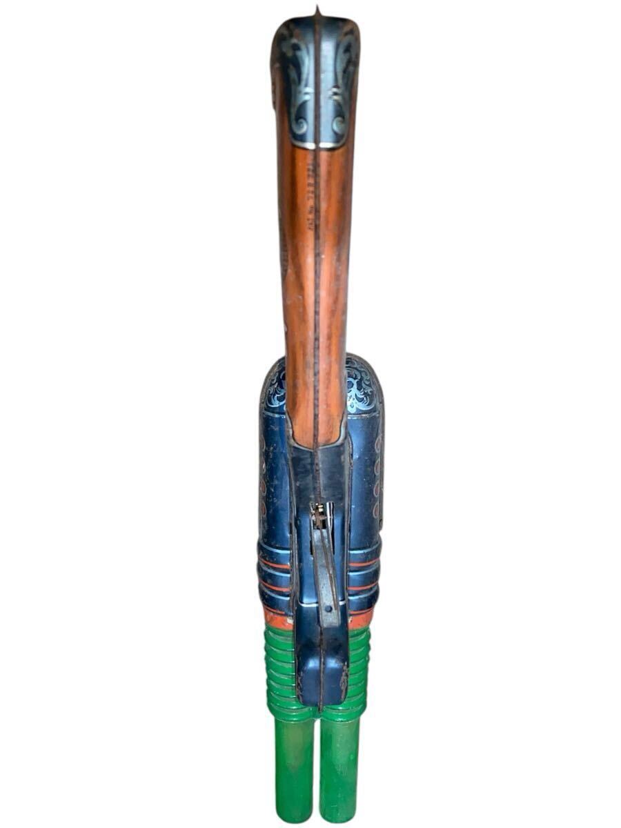  труба :S388 Showa Retro Showa 40 годы . магазин SPACE RAY GUN Space Ray gun космос ружье жестяная пластина производства 