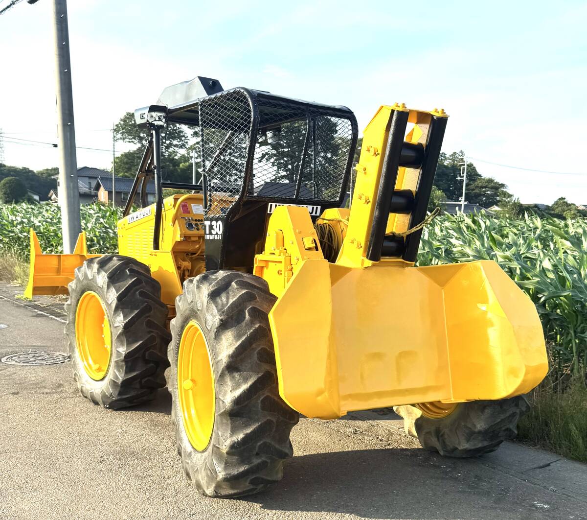 ＊大人気＊　IWAFUJI T30 ロギングトラクター 稼働1984ｈ イワフジＴ３０ LOGGING TRACTOR ＊下取りＯＫ＊林業(yè)機(jī)械 イワフジ工業(yè)