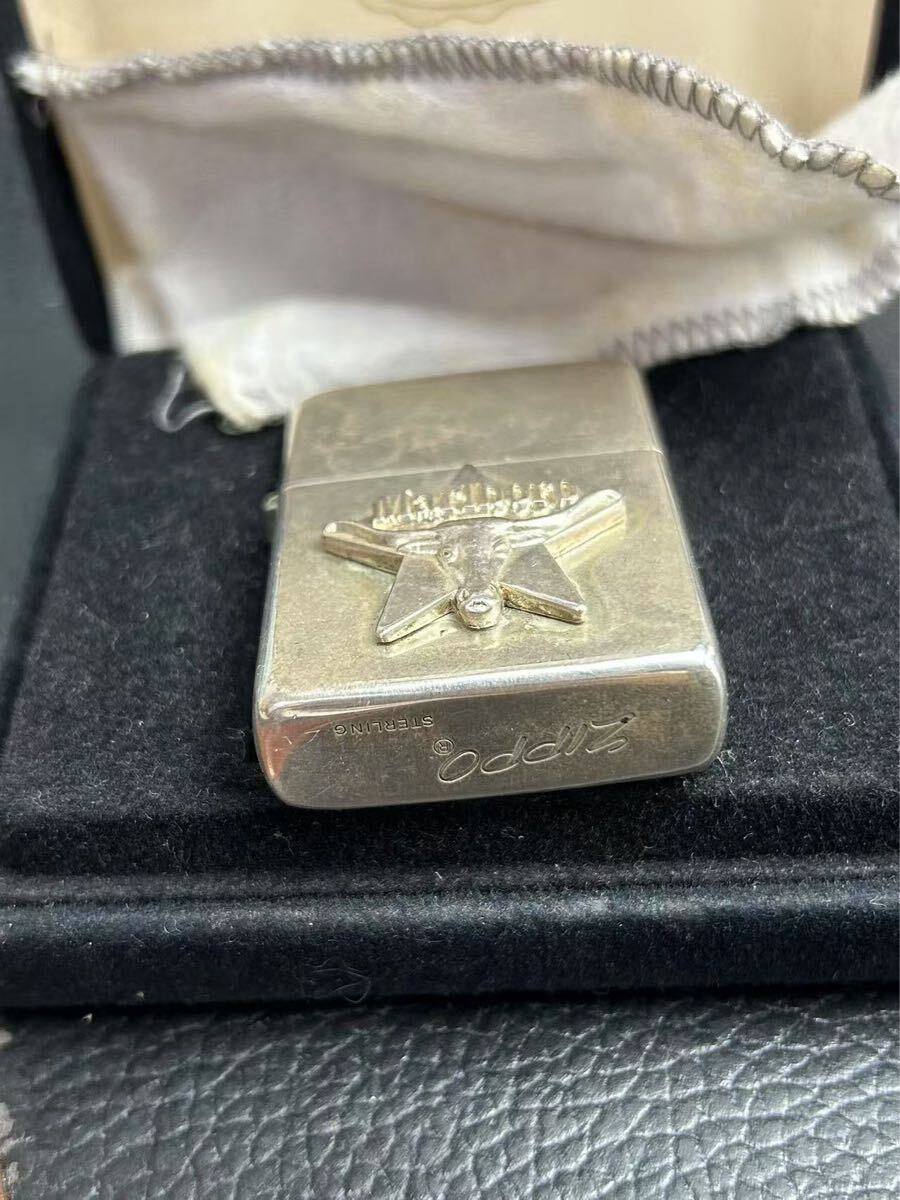 ★中古★Zippo Marlboro ジッポー マルボロ ライター 箱付き ※火花〇