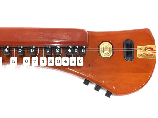 1 иен Suzuki электрический Taisho koto .. . модель ⅡCHK-2 12001781 оригинальный с футляром музыкальные инструменты . звук не проверка текущее состояние товар SUZUKI