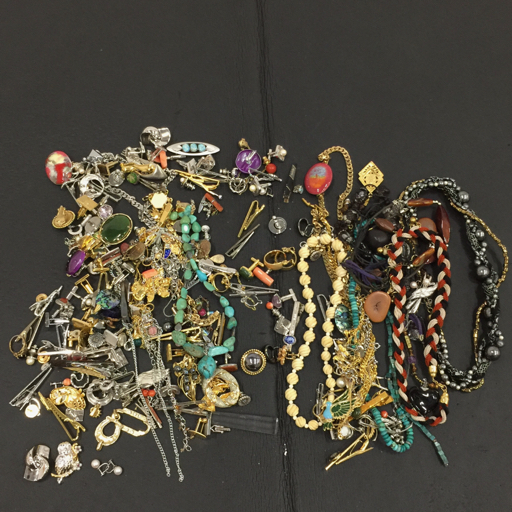 1円 K14WG イヤリング / ディオール イヤリング 含 イミテーション アクセサリー まとめ 総重量約1.5kg A18262