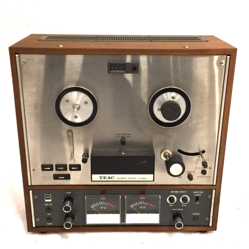 1円 TEAC ティアック A-4010S オープンリールデッキ 通電確認(rèn)済み 現(xiàn)狀品 オーディオ機(jī)器