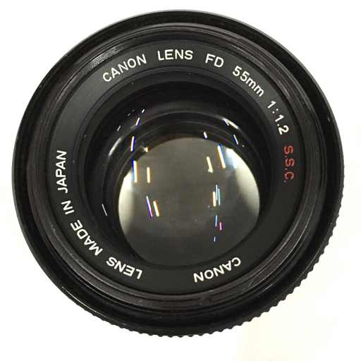 1円 Canon F-1 FD 55mm 1:1.2 S.S.C. 一眼レフ フィルムカメラ 光學機器 通電動作確認済み Y31600-1