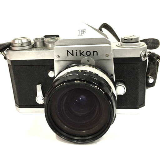 1円 Nikon F NIKKOR-H 28mm 1:3.5 NIKKOR-Q 135mm 1:3.5 一眼レフ フィルムカメラ ニコン 動(dòng)作確認(rèn)済み Y129600-5