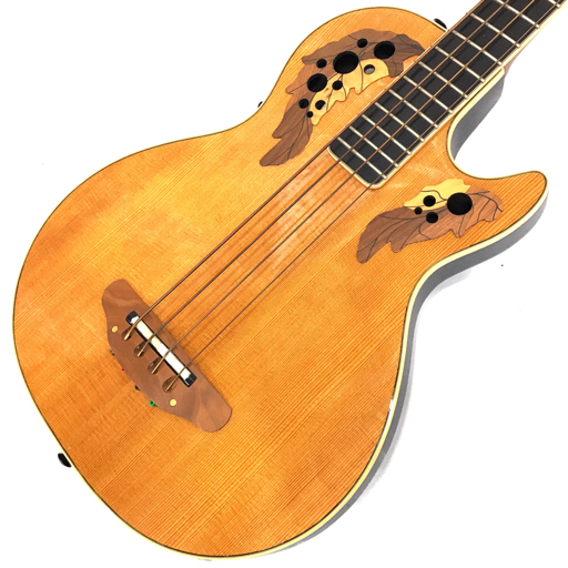 1円 Ovation オベーション エレアコベース EAB68-4 513726 純正ハードケース付き 出音確認(rèn)済み