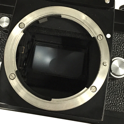 1円 Nikon F アイレベル フィルムカメラ ブラック ボディ 光學機器 C151449