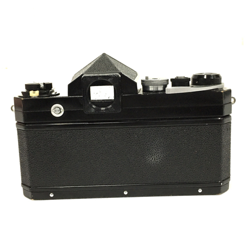 1円 Nikon F アイレベル フィルムカメラ ブラック ボディ 光學機器 C151449
