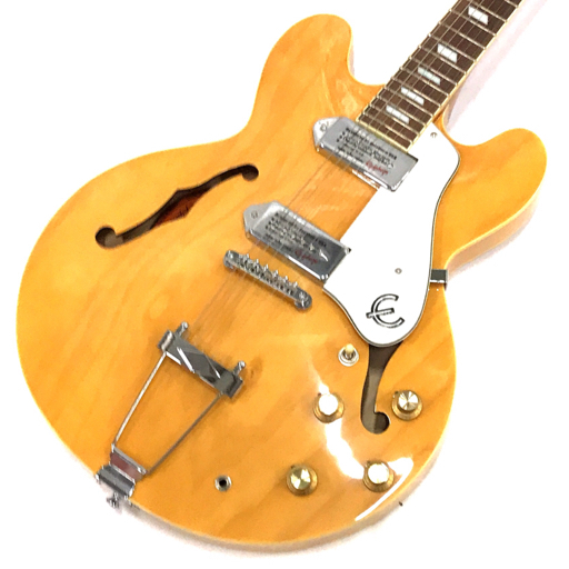 1 иен Epiphone semi ako электрогитара CASINO NA R04I0587 оригинальный жесткий чехол имеется . звук подтверждено Epiphone