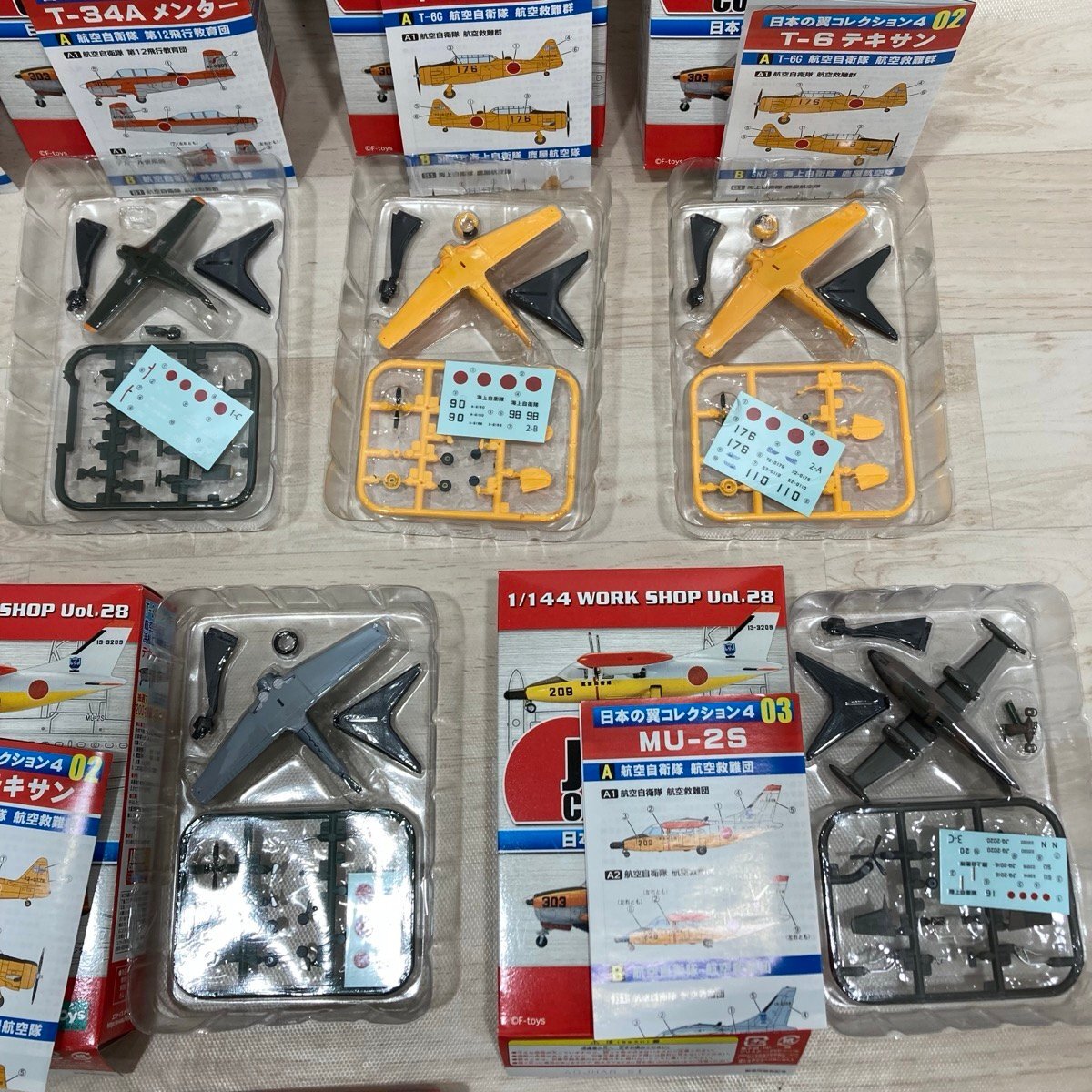 F-toysef игрушки 1/144 японский крыло коллекция 4 10 вида комплект Secret 1 вид есть [F4455]