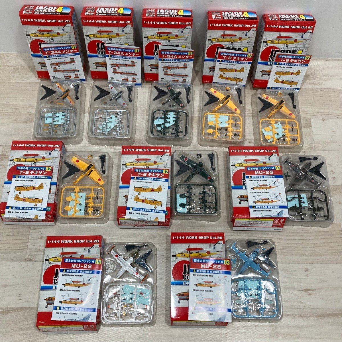 F-toysef игрушки 1/144 японский крыло коллекция 4 10 вида комплект Secret 1 вид есть [F4455]