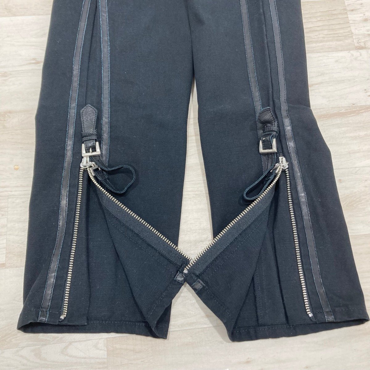 BURBERRY BLUE LABEL バーバリー ブルーレーベル クロップドパンツ サイズ36 レディース[F5203]