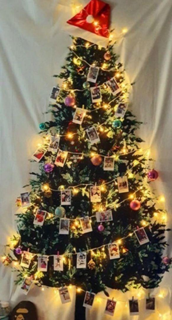 【クリスマス】ツリー タペストリー 北歐 壁掛け リビング 部屋 インテリア