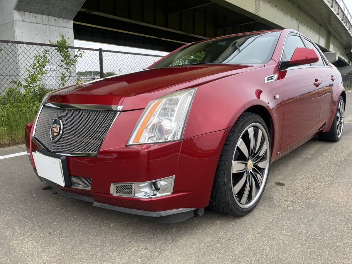 埼玉発キャデラック　CTS ディーラー車　車検令和8年5月23日まで6萬キロ代　不具合無し！左ハンドル