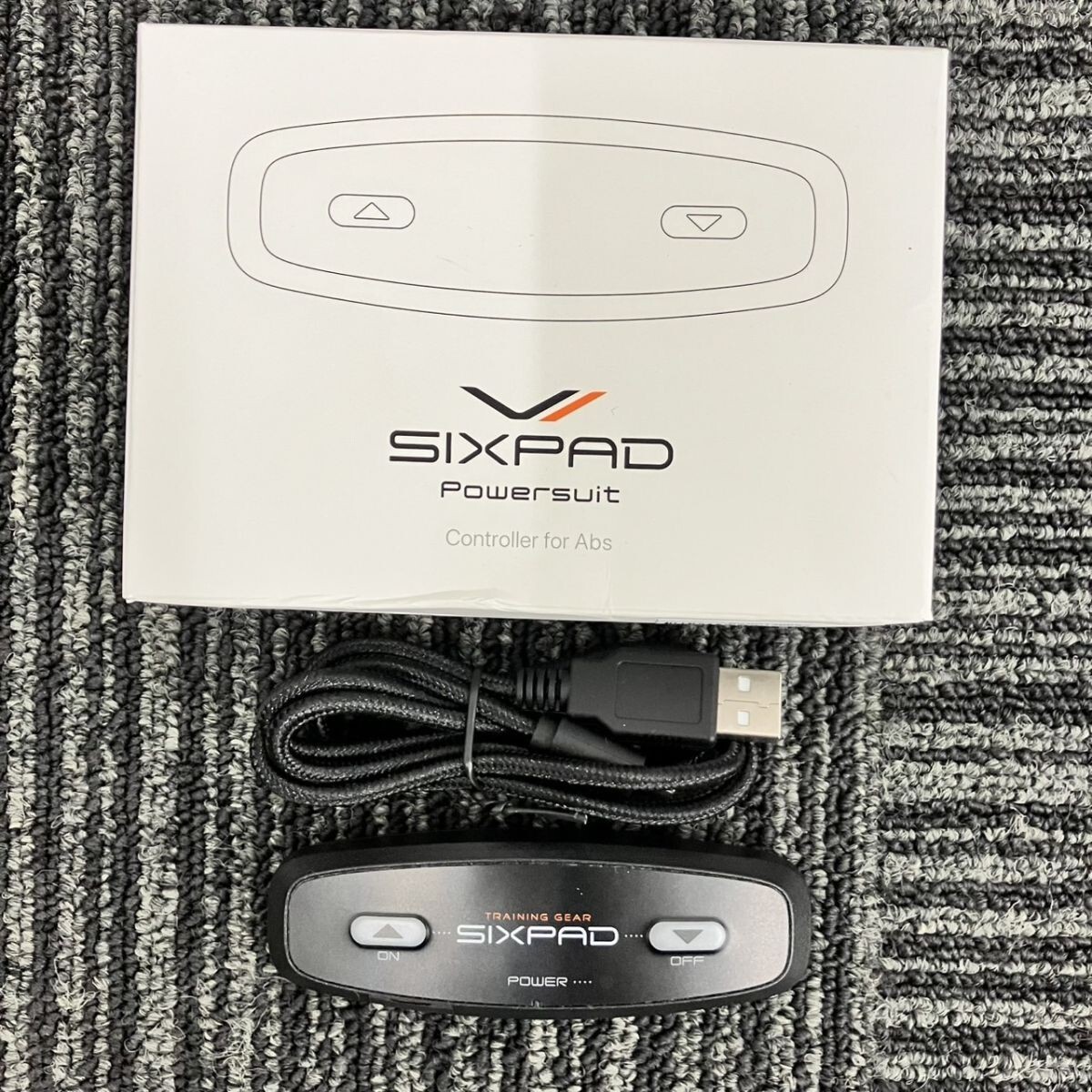 D207-U13-4144 SIXPAD シックスパッド Powersuit パワースーツライト アブズ 健康器具 Mサイズ EMS トレーニングウェア FC