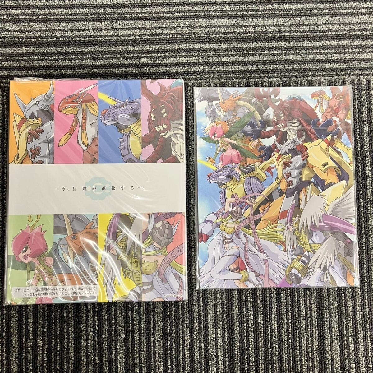 D222-G20-912【未使用】 BANDAI バンダイ Carddass カードダス デジモンアドベンチャー セレクション BOX カード ファイル FC