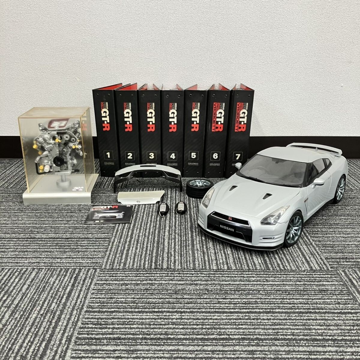 VR38DETT R35専用エンジン　ディアゴスティーニ　100-130号キット VR38DETT R35専用エンジン ディアゴスティーニ 100-130号キット