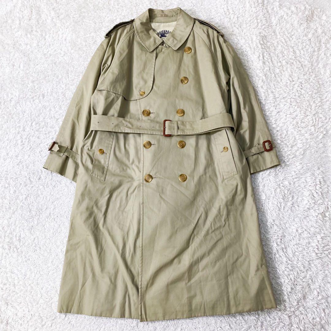 XL相当】Burberry バーバリー トレンチコート ノバチェック