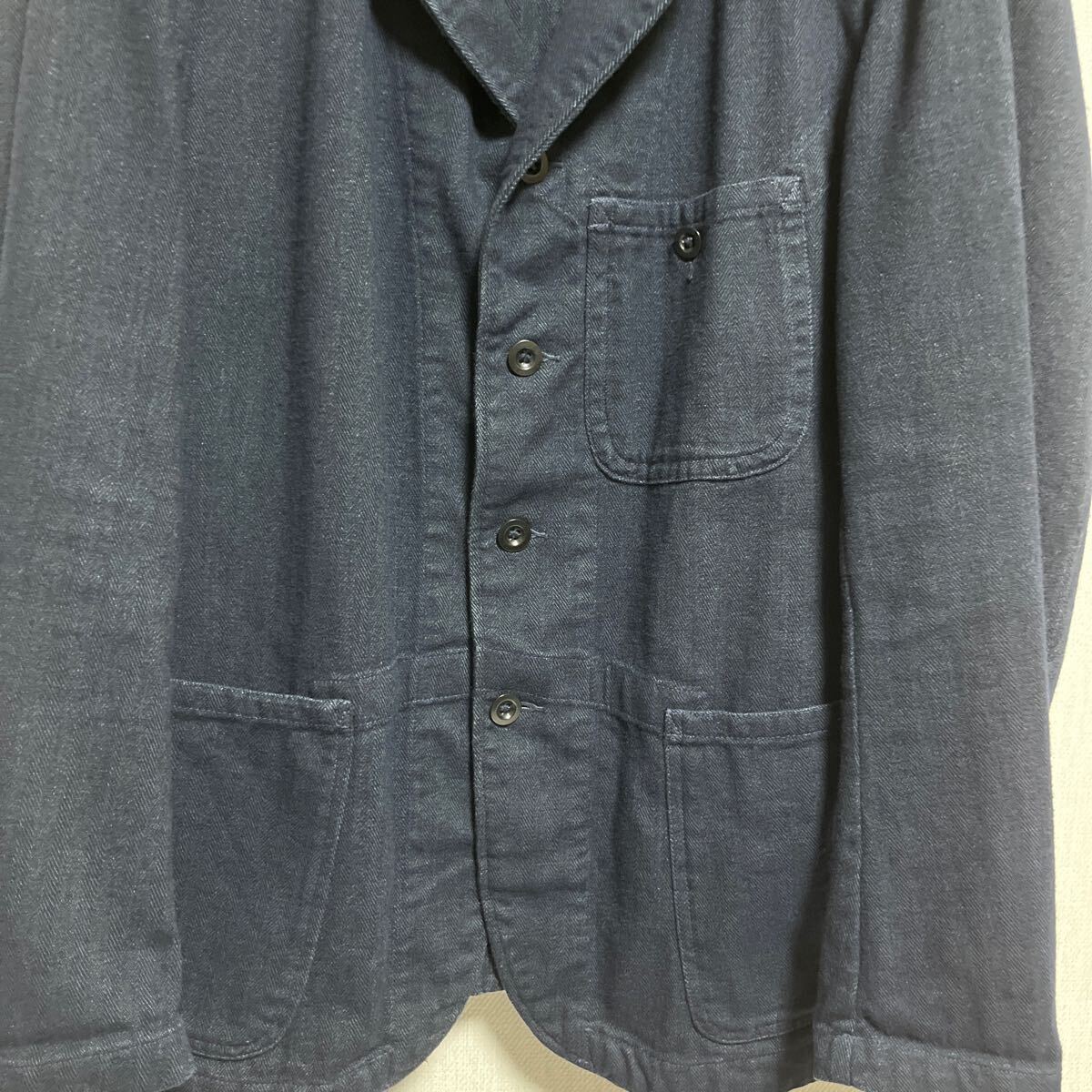 RRL ダブルアールエル　SPORTS COAT インディゴ　コットンウールブレンド　スポーツコート　 ジャケット　サイズ M