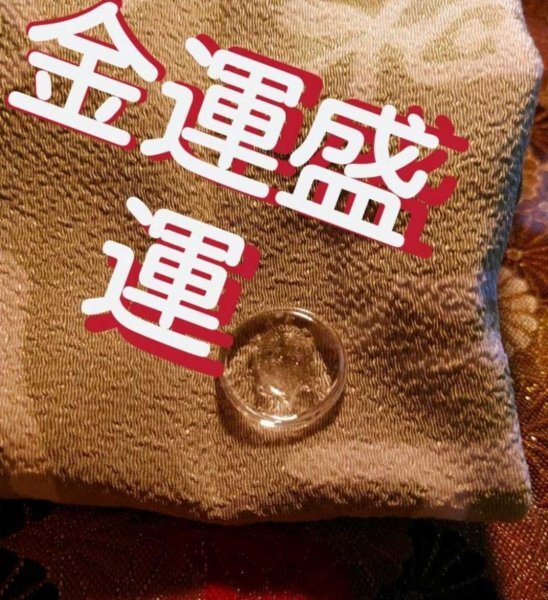 陰陽師財(cái)布に金運(yùn)　ひとつ　こする金運(yùn)白蛇皮お守り