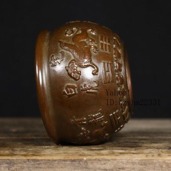 四大神獣 聚宝盆 香炉 装飾品 工芸品 美術品 置物 四大神獣 聚宝盆 香炉 装飾品 工芸品 美術品 置物 八宝吉祥聚宝盆