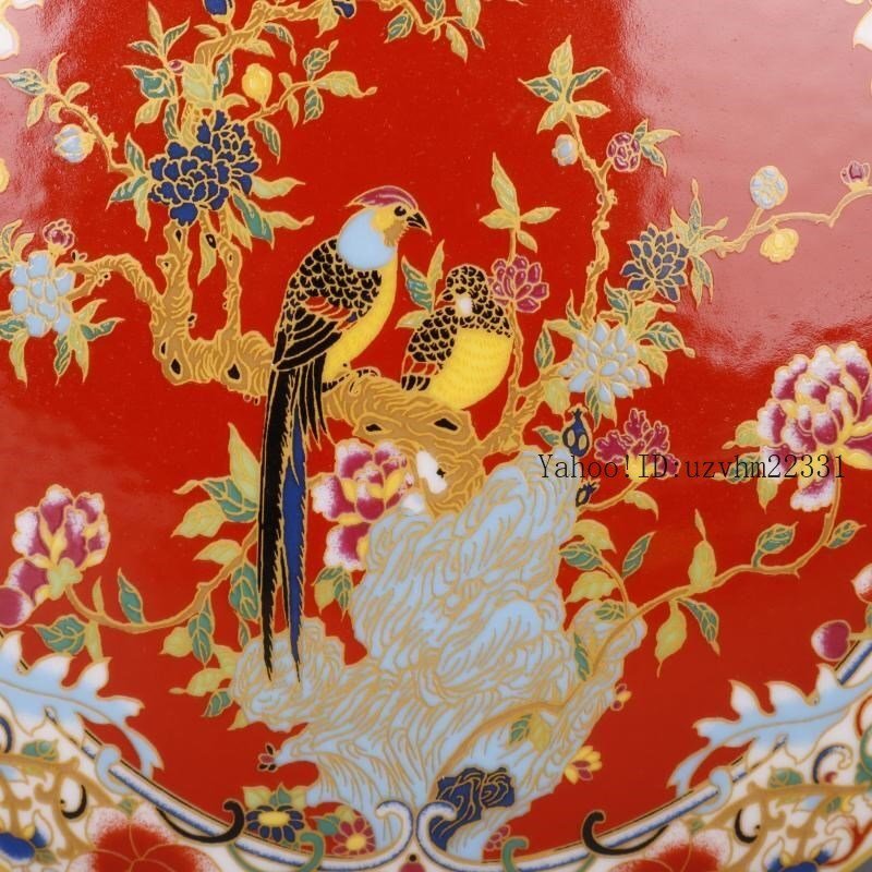 清雍正琺瑯彩花鳥四月抱月扁瓶 景徳鎮 陶磁器 装飾品 現代工芸品美術品 置物 清雍正琺瑯彩花鳥四月抱月扁瓶 景徳鎮 陶磁器 装飾品 現代工芸品