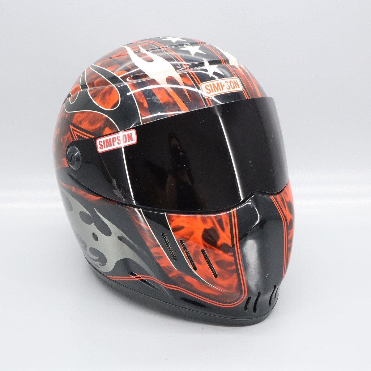 SIMPSON シンプソン RX10 SPEED WAY フルフェイス ヘルメット 58cm　250530KT0002