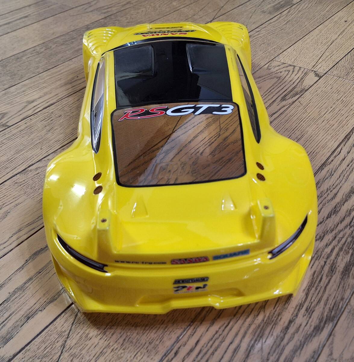 Mon-tech1/10 шкала RS GT3 корпус 190mm ширина б/у товар. 