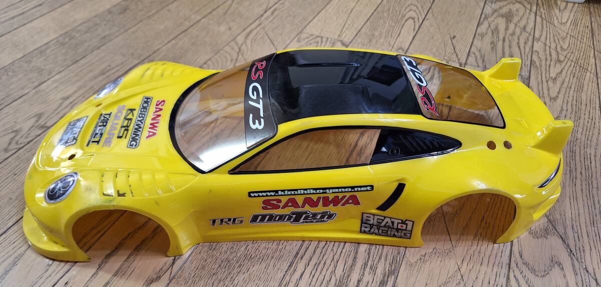 Mon-tech1/10 шкала RS GT3 корпус 190mm ширина б/у товар. 