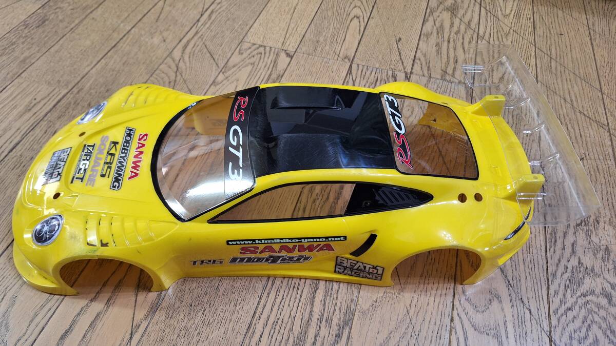 Mon-tech1/10 шкала RS GT3 корпус 190mm ширина б/у товар. 