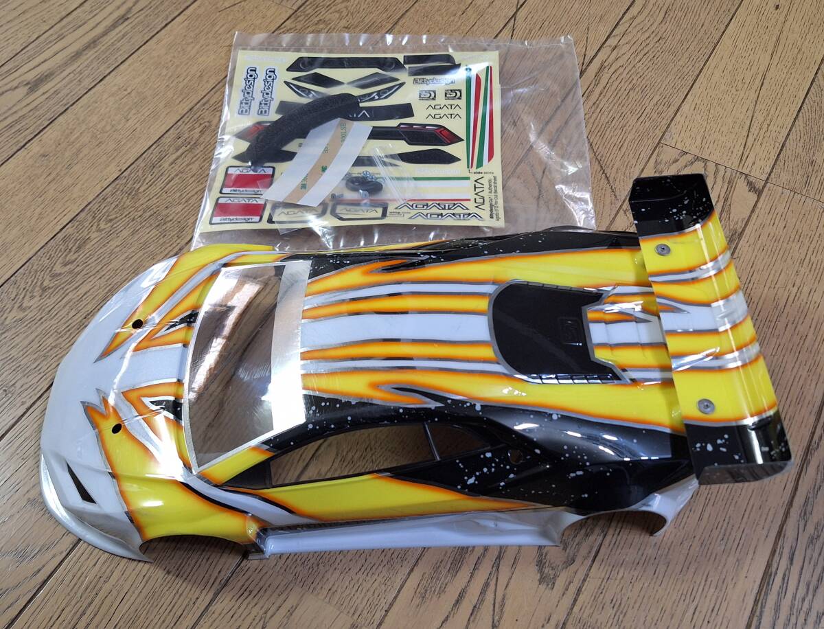Bittydesign AGATA GT12 для 1/12 размер б/у корпус. 