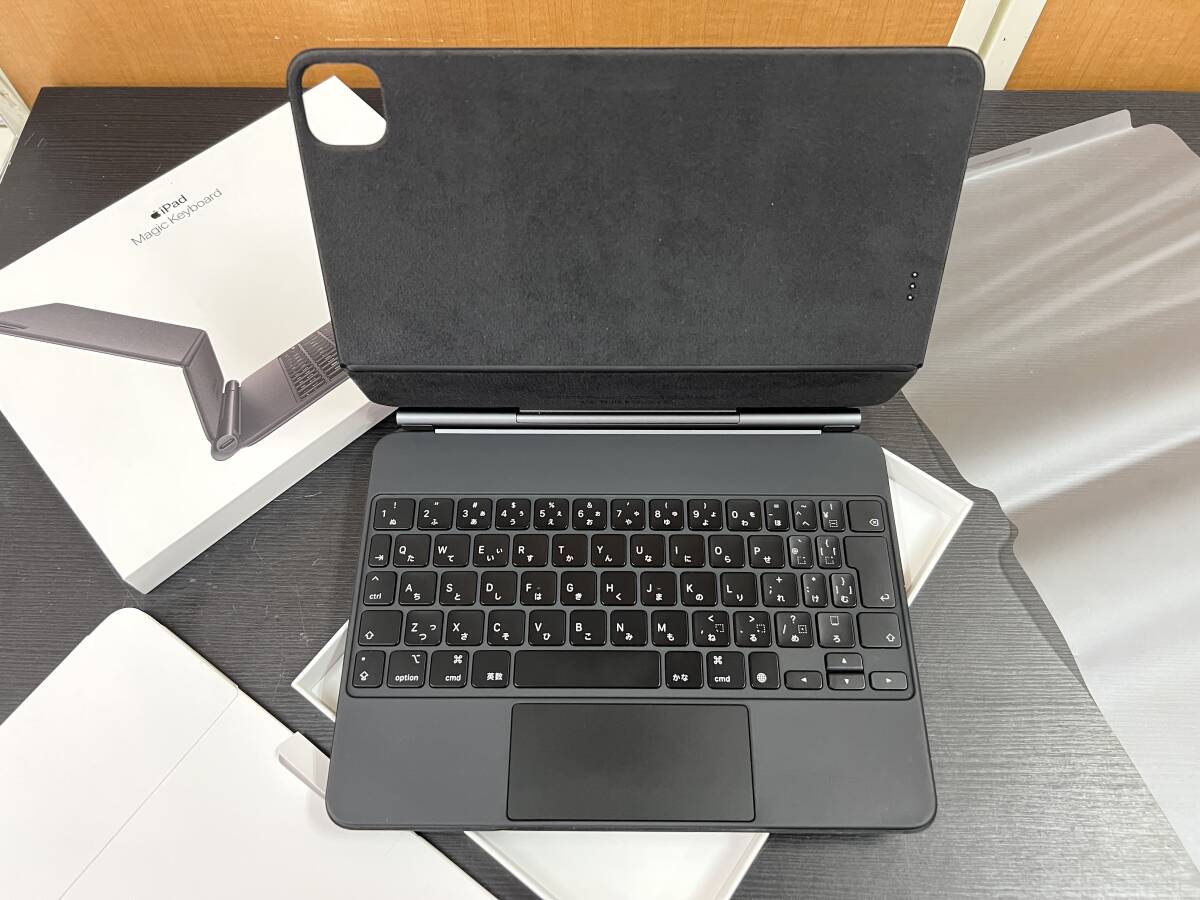 【展示品】 Apple/アップル iPad MagicKeyboard MXQT2J/A Model A2261 ブラック マジックキーボード 極美品 ほぼ新品●「管理No.CA9179」_画像3