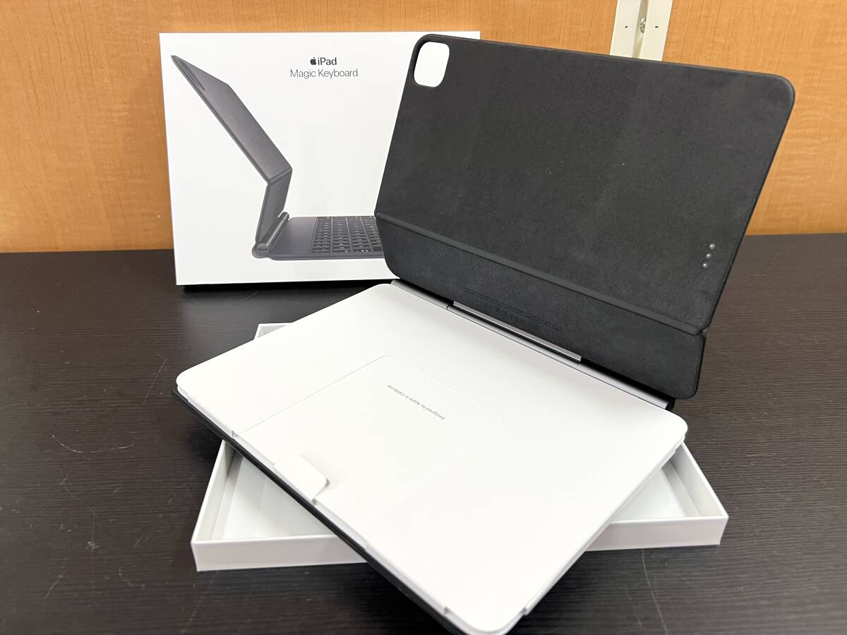 【展示品】 Apple/アップル iPad MagicKeyboard MXQT2J/A Model A2261 ブラック マジックキーボード 極美品 ほぼ新品●「管理No.CA9179」_画像2
