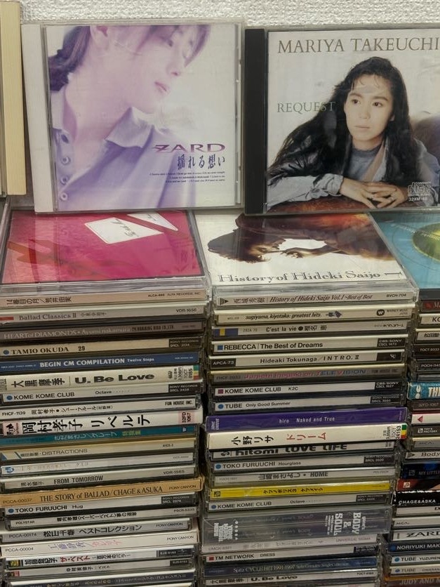 [ Miyagi departure CD продажа комплектом ] 270 листов Jazz / энка Showa песня /80~90 годы поп-музыка небо .. пятна Matsuda Seiko Saijo Hideki Nakamori Akina KAN др. #[ управление No.R78]