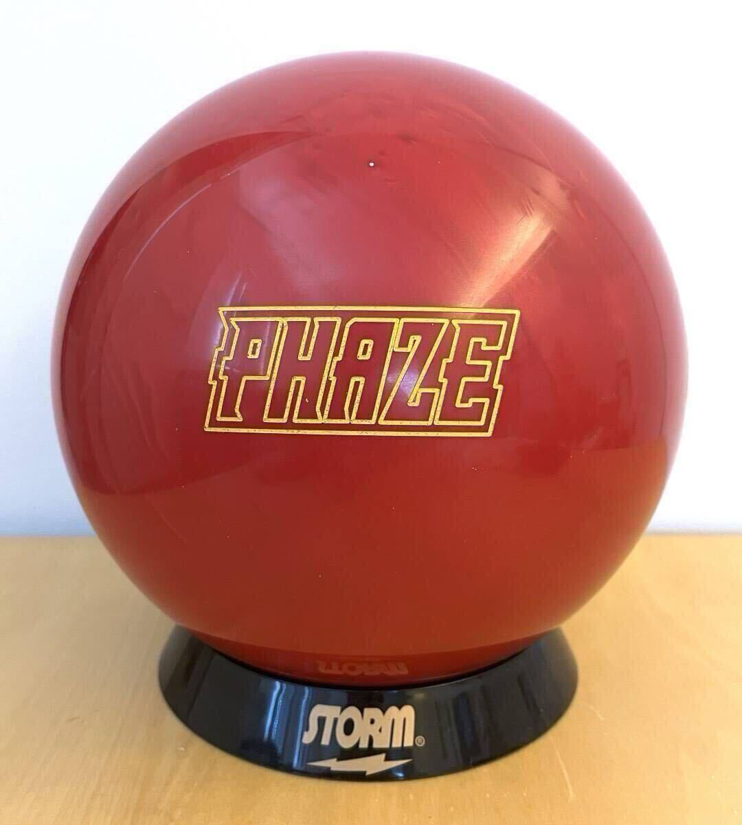 【新品未使用】STORM PHAZE RUBY フェイズ?ルビー 14p ボウリング　ボール　