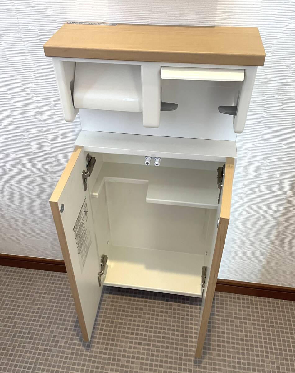 ◆モデルルーム展示品/LIXIL/リクシル/シャワートイレB280タイプ/ベーシア/DT-B283U + GBC-B10SU/オフホワイト/キャビネット付き◆Z22
