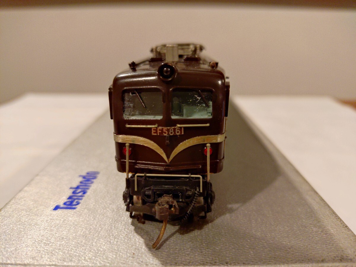 鉄道模型 HOゲージ 天賞堂 電気機関車 EF58新形 61号機 (お召機